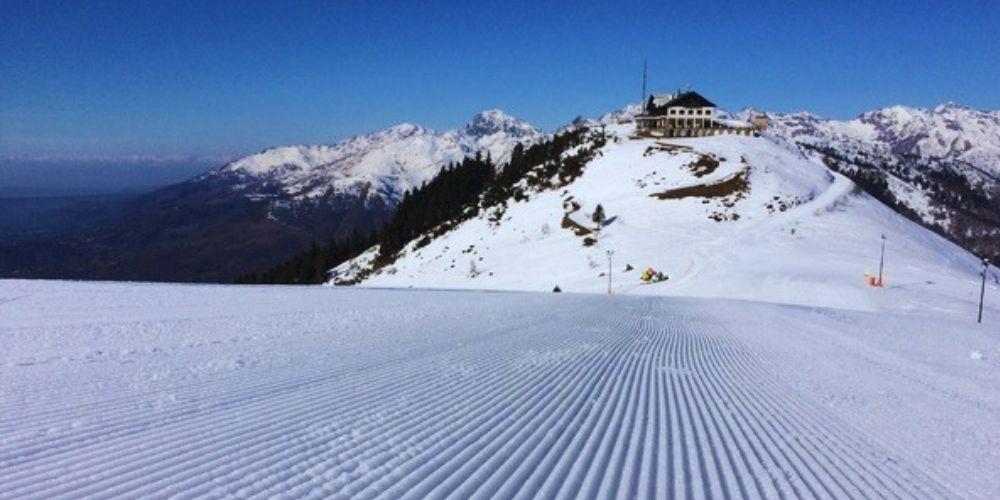 Skiing in Bielmonte Biella