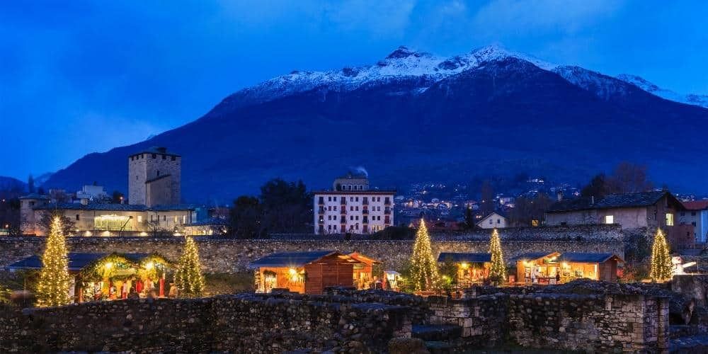 Where to spend Christmas in Italy: Aosta and the Alpine landscape