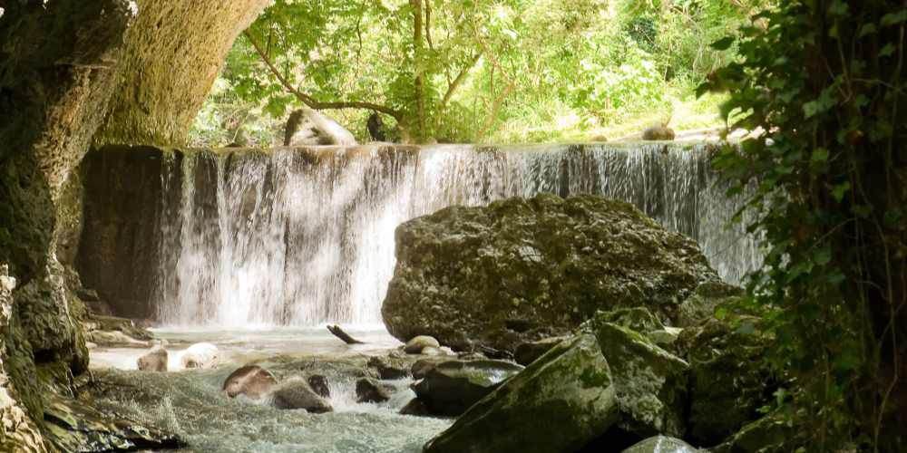 caramanico terme waterfalls caramanico terme waterfalls