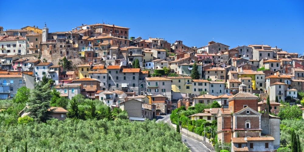 Thermal baths in Central Italy