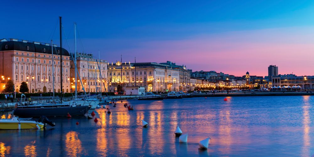 Tourist ports in Italy: Old Port of Trieste