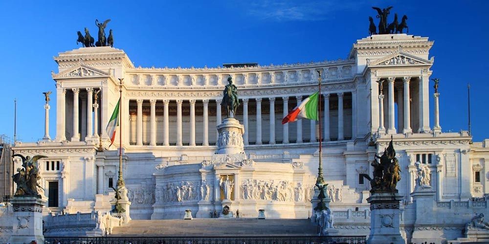  Altar of the Fatherland, Venezia square, Rome