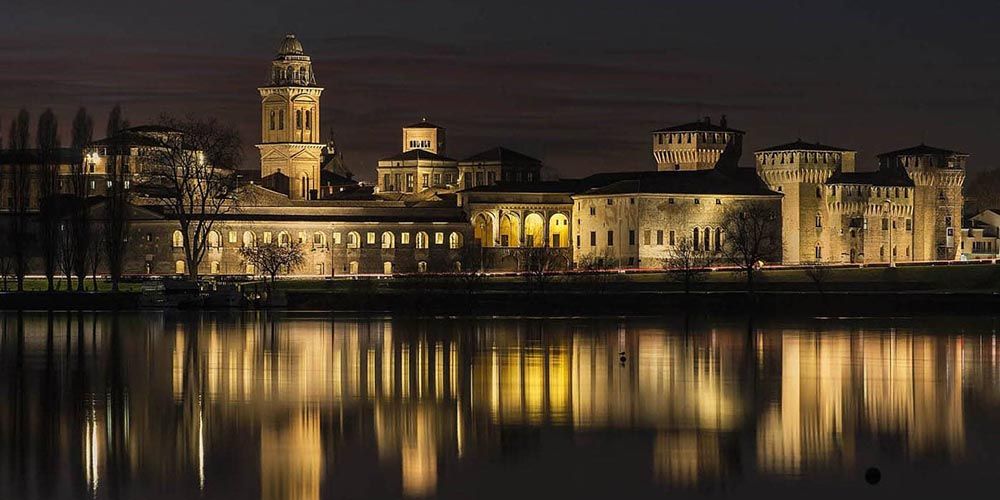 Mantua by night Mantua by night