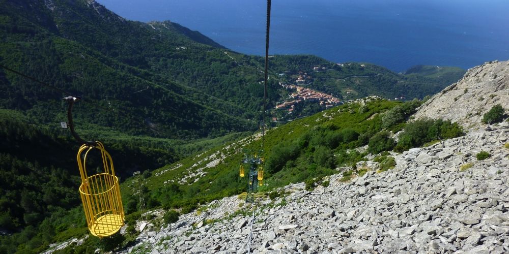 Elba island like a local. Climb mount Capanne