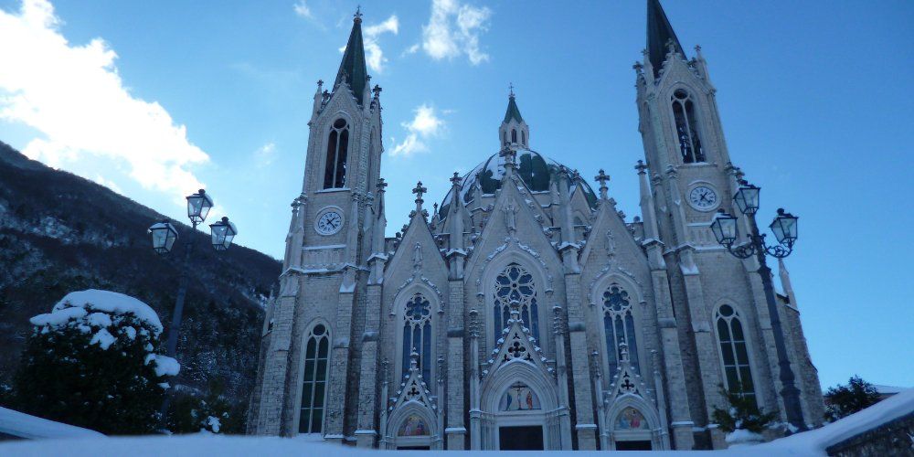 The village of Castelpetroso - Molise