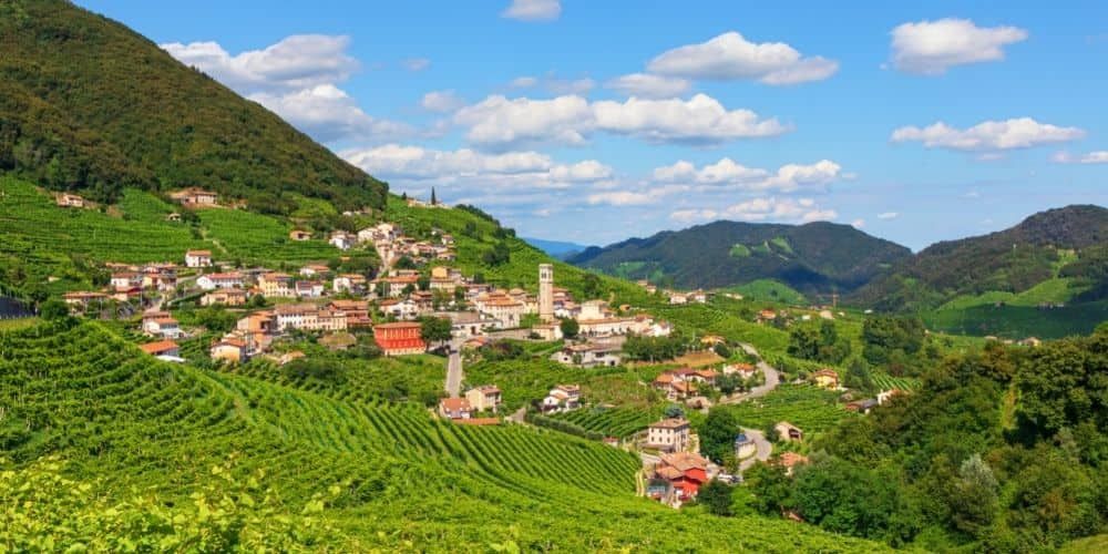Le Colline del Prosecco di Conegliano e Valdobbiadene in Veneto