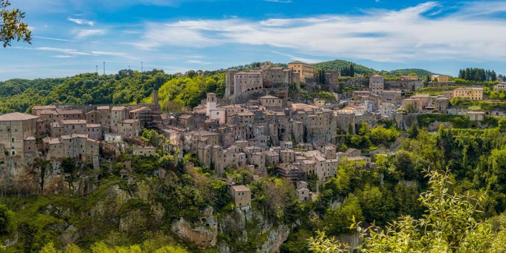 Sorano - vista Sorano - vista