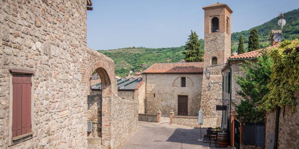 Arquà Petrarca, hamlet on the Euganean Hills Arquà Petrarca, hamlet on the Euganean Hills