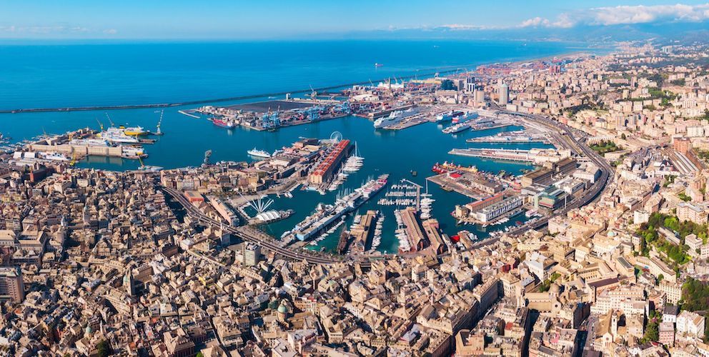 7 days in and around Genoa: panoramic view of Genoa 7 days in and around Genoa: panoramic view of Genoa