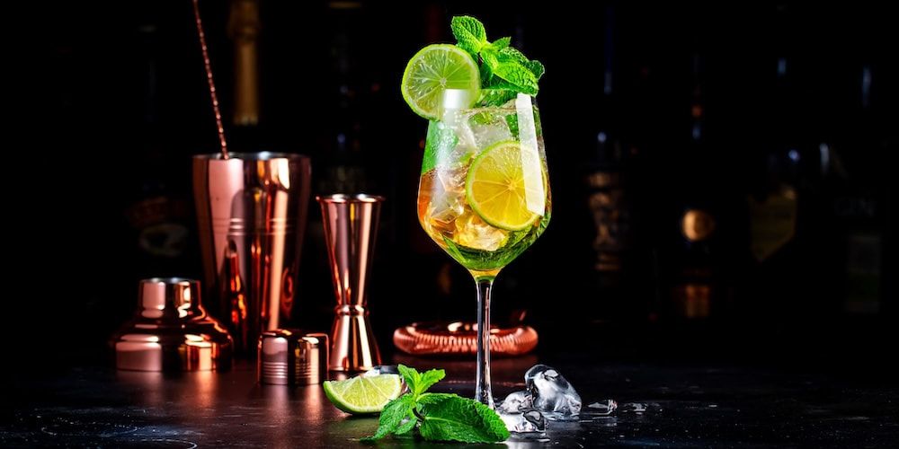 Il cocktail italiano Hugo