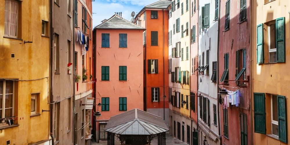Centro storico di Genova: caruggi