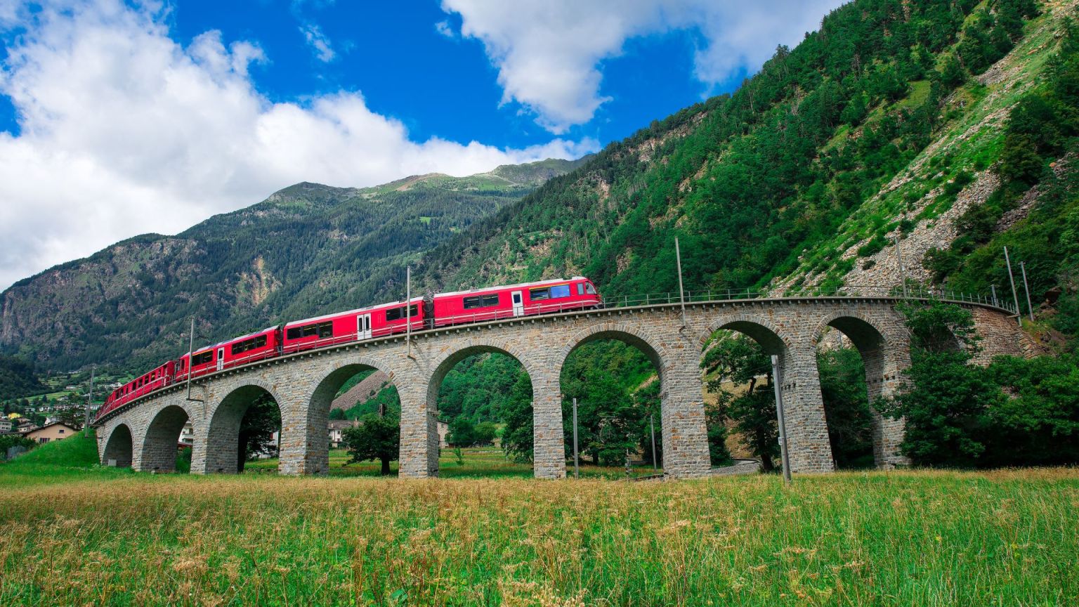 Bernina Red Train: the magical Experience from Milan