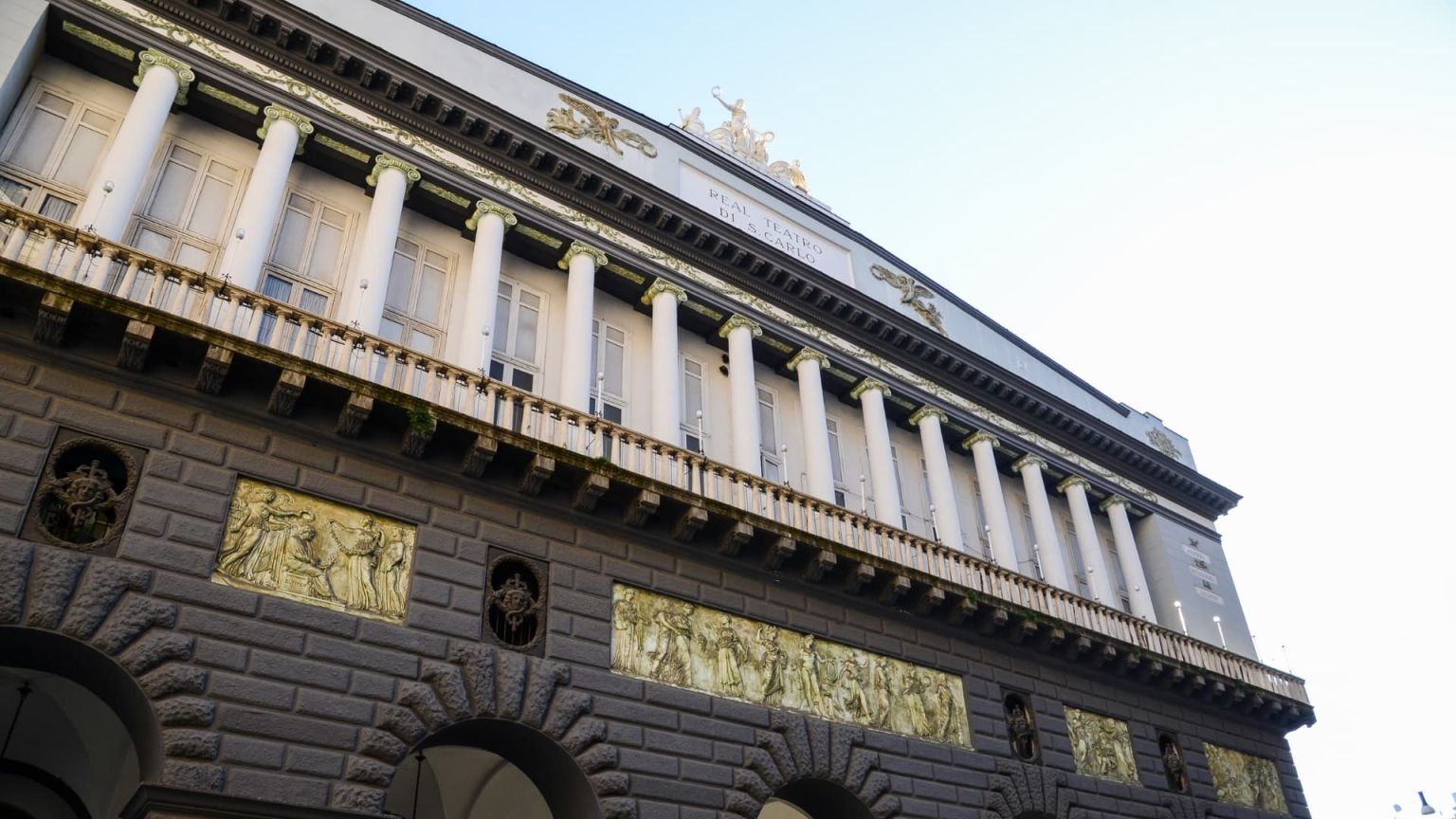 San Carlo Theatre in Naples, one of the most ancient in Europe 